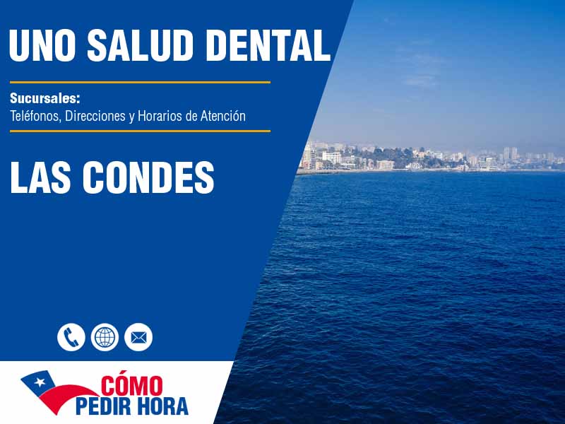 Sucursales de Uno Salud Dental en Las Condes - Telfonos y Horarios