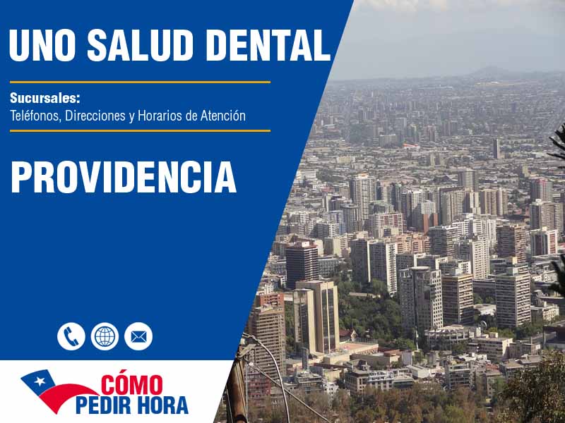 Sucursales de Uno Salud Dental en Providencia - Telfonos y Horarios