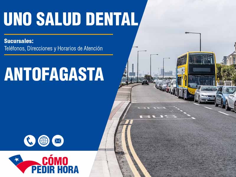 Sucursales de Uno Salud Dental en Antofagasta - Telfonos y Horarios
