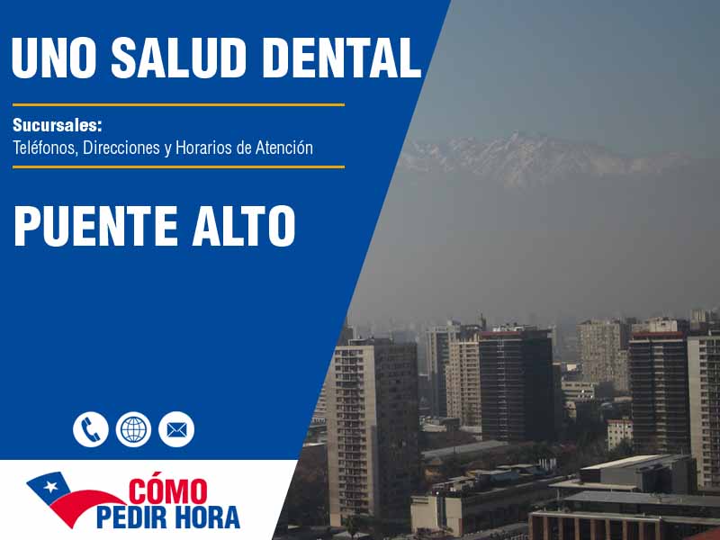 Sucursales de Uno Salud Dental en Puente Alto - Telfonos y Horarios
