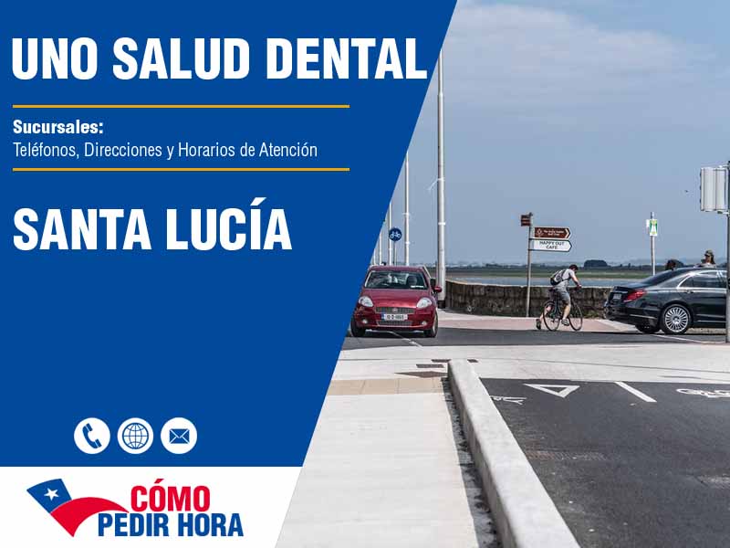 Sucursales de Uno Salud Dental en Santa Lucía - Telfonos y Horarios