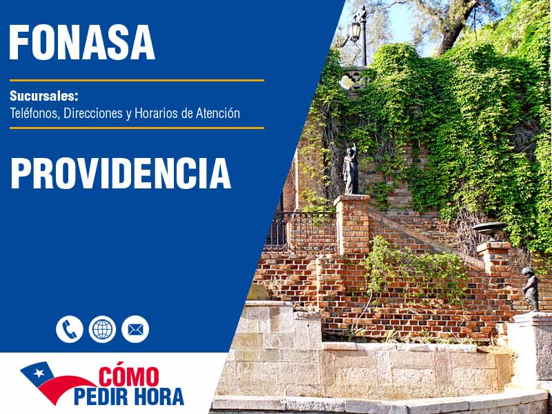 Sucursales del Fonasa en Providencia - Telfonos y Horarios