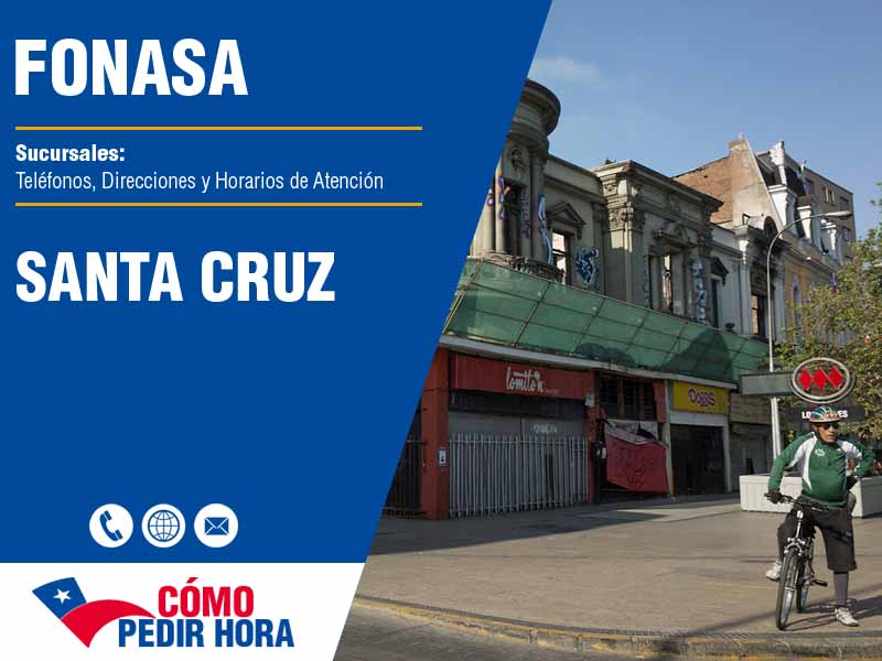 Sucursales del Fonasa en Santa Cruz - Teléfonos y Horarios