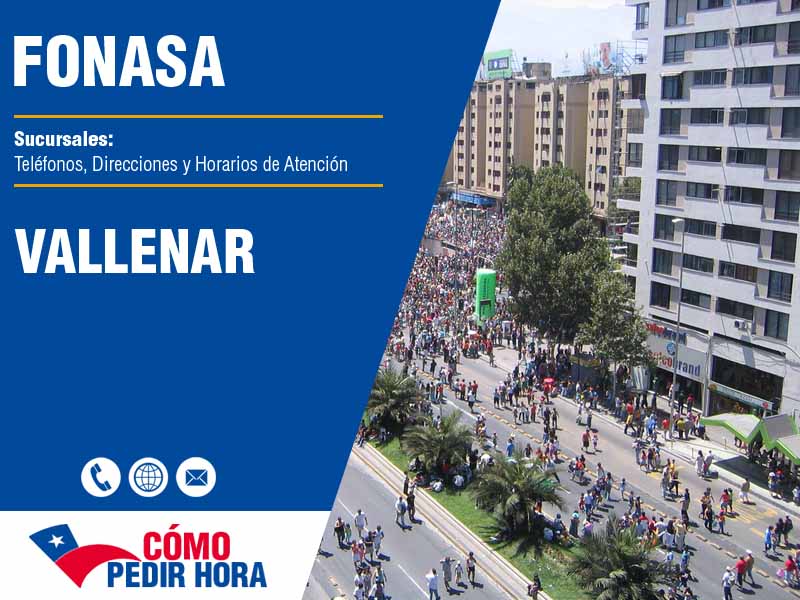 Sucursales del Fonasa en Vallenar - Telfonos y Horarios