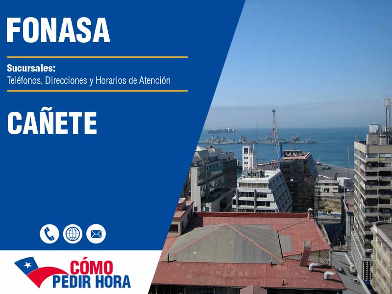 Sucursales del Fonasa en Cañete - Teléfonos y Horarios