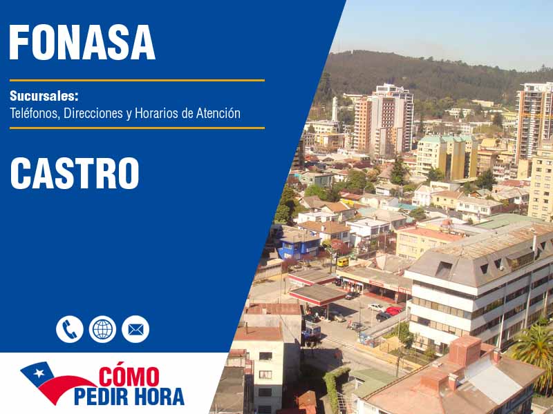 Sucursales del Fonasa en Castro - Telfonos y Horarios