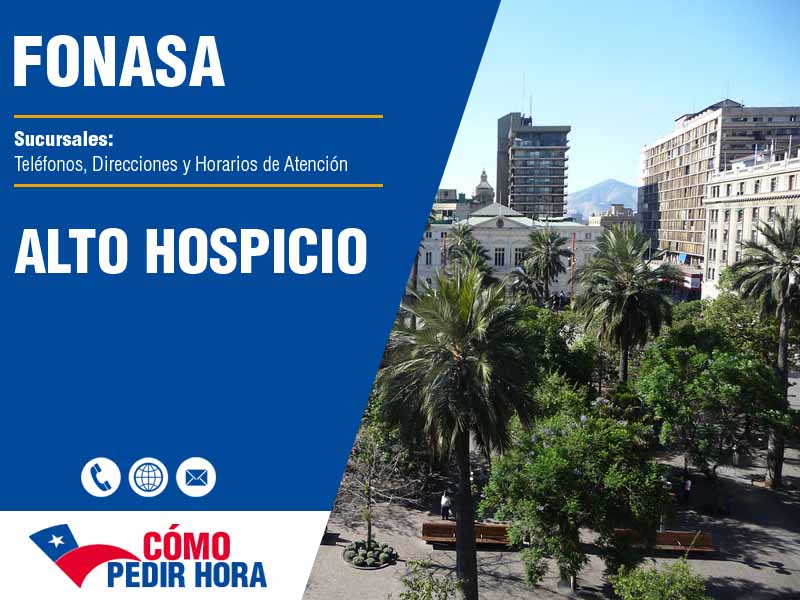 Sucursales del Fonasa en Alto Hospicio - Telfonos y Horarios