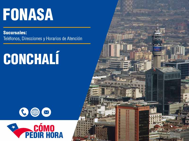 Sucursales del Fonasa en Conchalí - Telfonos y Horarios