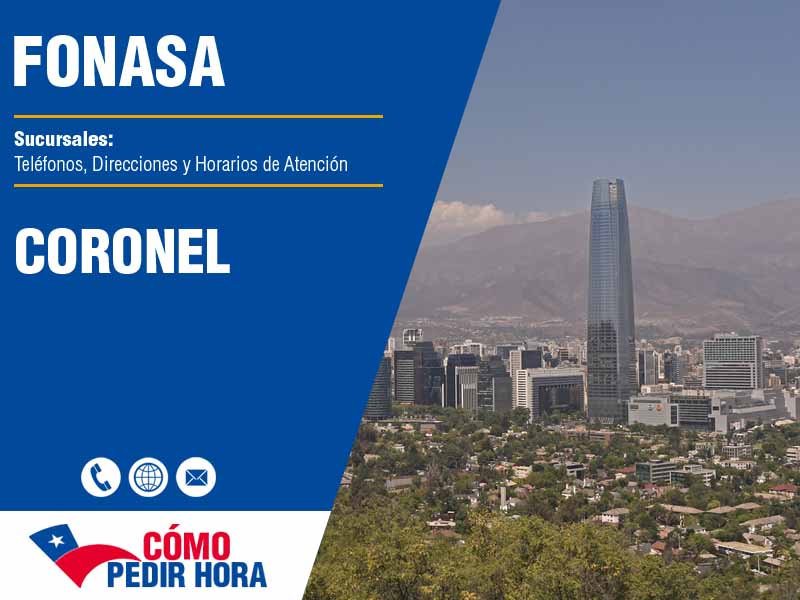 Sucursales del Fonasa en Coronel - Telfonos y Horarios