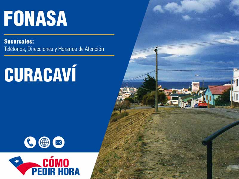Sucursales del Fonasa en Curacaví - Teléfonos y Horarios