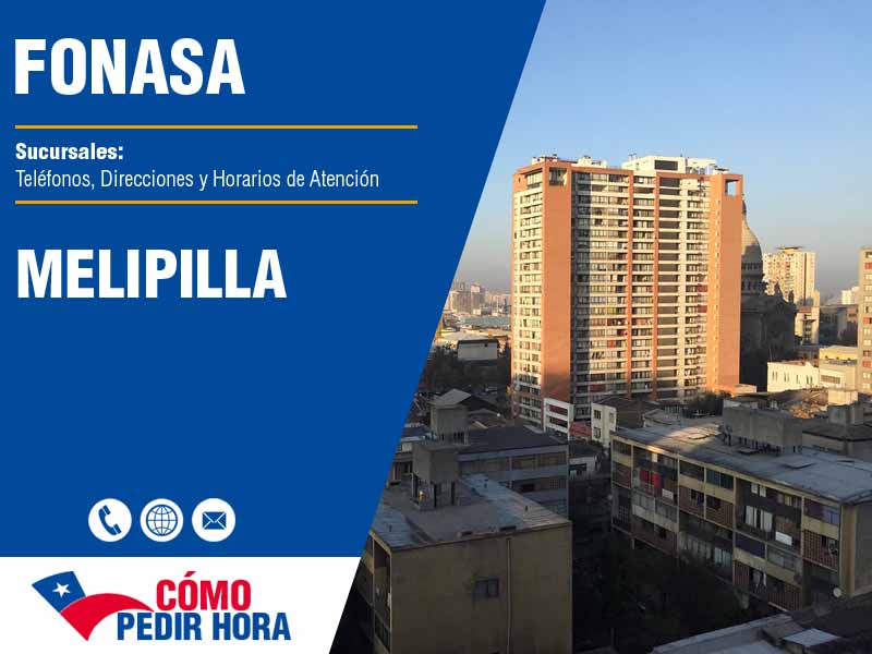 Sucursales del Fonasa en Melipilla - Telfonos y Horarios