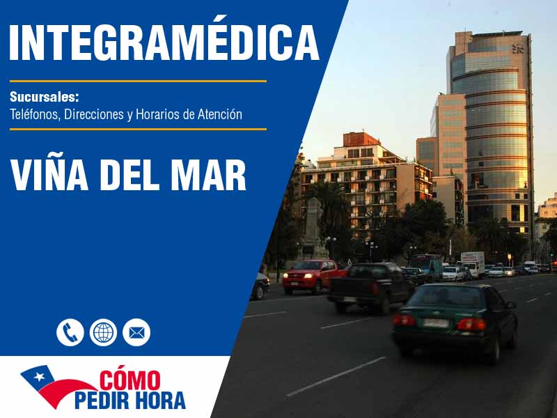 Sucursales de IntegraMdica en Viña del Mar - Telfonos y Horarios