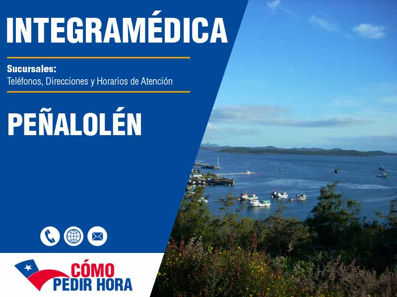 Sucursales de IntegraMdica en Peñalolén - Telfonos y Horarios