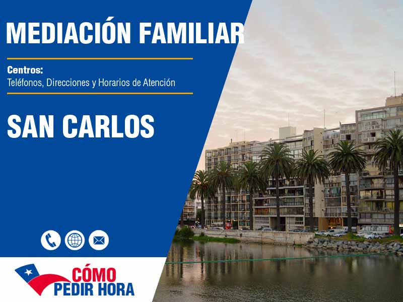 Centros de Mediacin Familiar en San Carlos - Telfonos y Horarios
