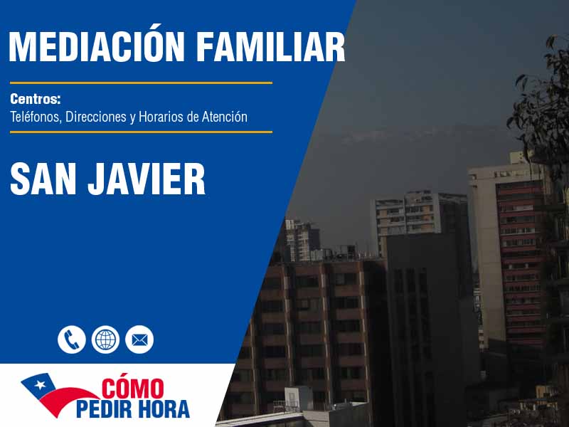 Centros de Mediacin Familiar en San Javier - Telfonos y Horarios
