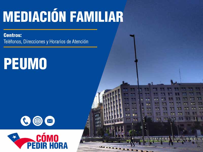 Centros de Mediacin Familiar en Peumo - Telfonos y Horarios