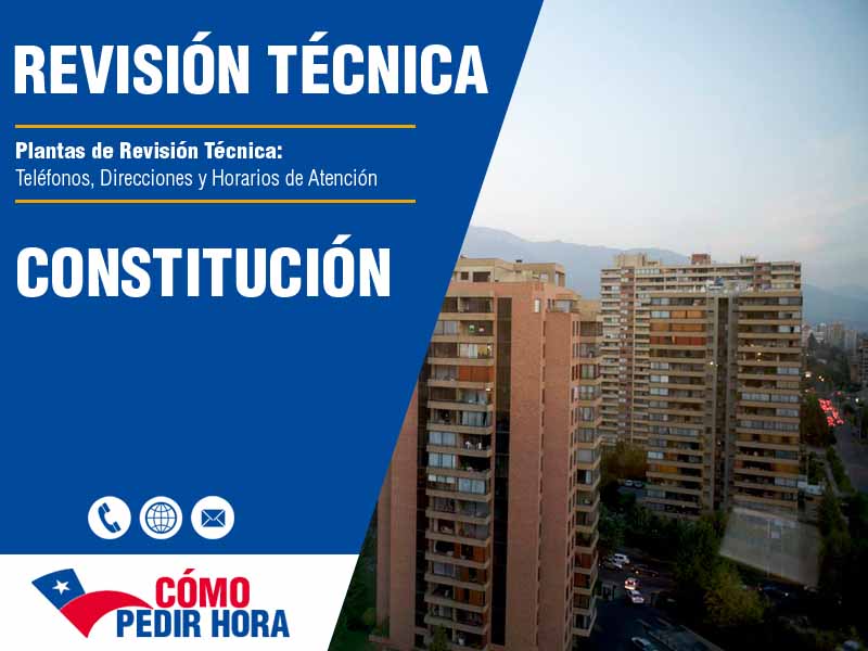 PRT Constitución - Telfonos, Direcciones y Horarios