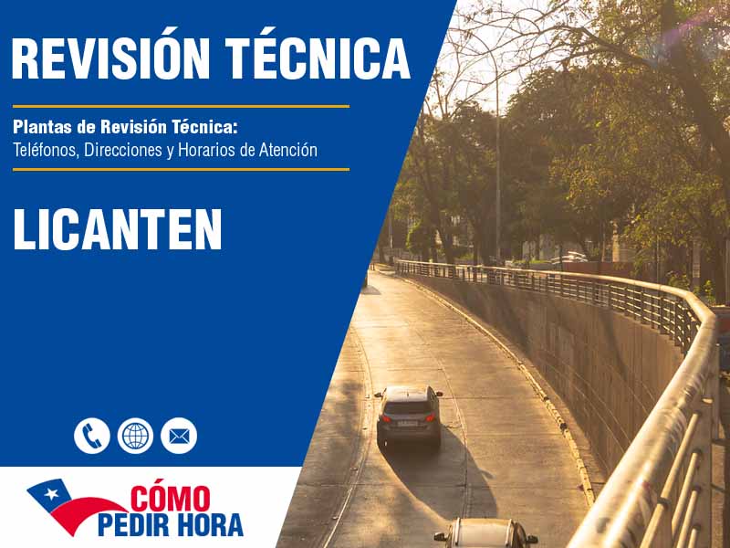 PRT Licanten - Telfonos, Direcciones y Horarios