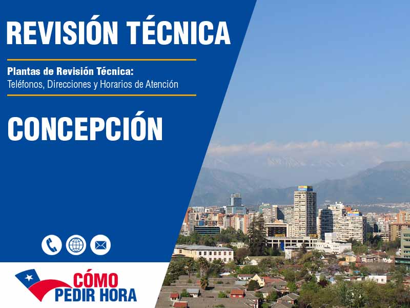 PRT Concepción - Telfonos, Direcciones y Horarios