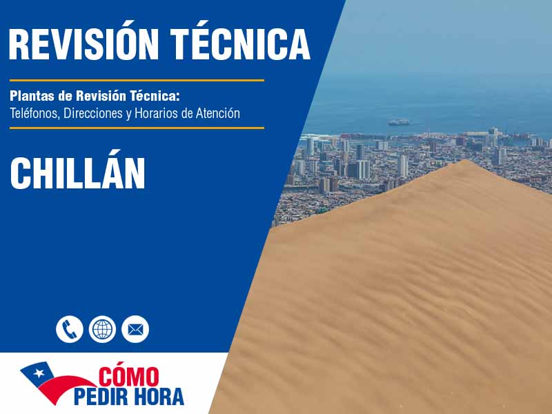 PRT Chillán - Telfonos, Direcciones y Horarios