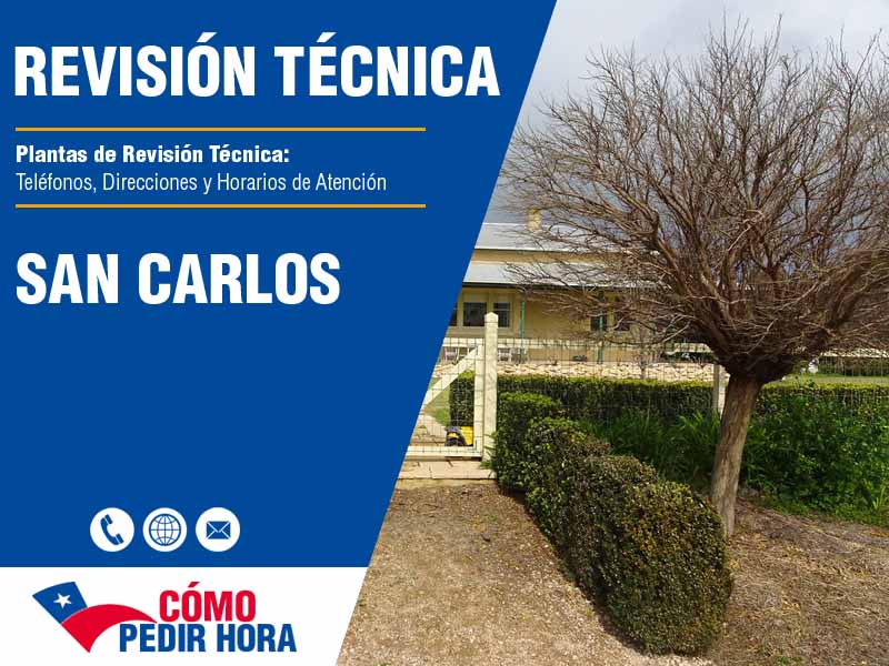 PRT San Carlos - Telfonos, Direcciones y Horarios