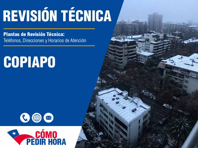 PRT Copiapo - Teléfonos, Direcciones y Horarios