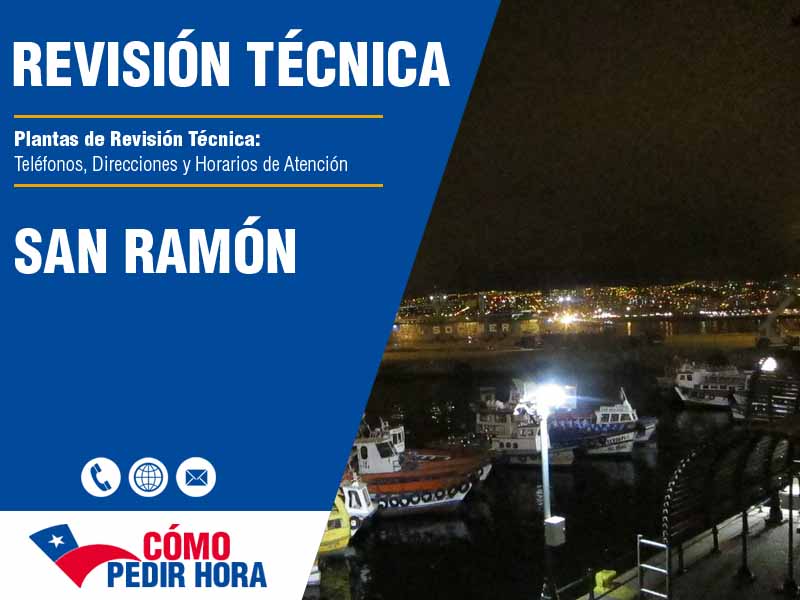 PRT San Ramón - Telfonos, Direcciones y Horarios