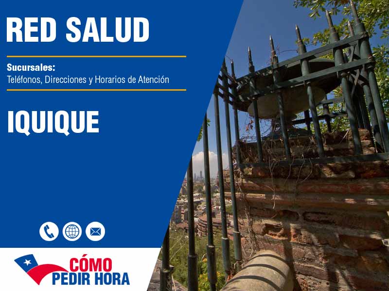 Sucursales de Red Salud en Iquique - Telfonos y Horarios