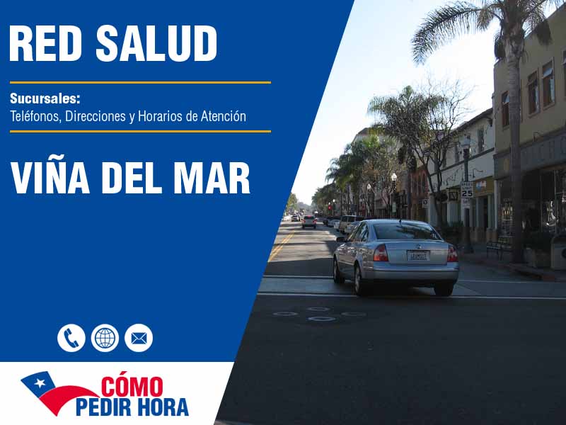 Sucursales de Red Salud en Viña del Mar - Telfonos y Horarios