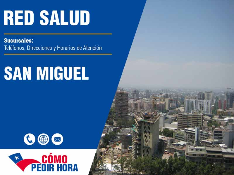 Sucursales de Red Salud en San Miguel - Telfonos y Horarios