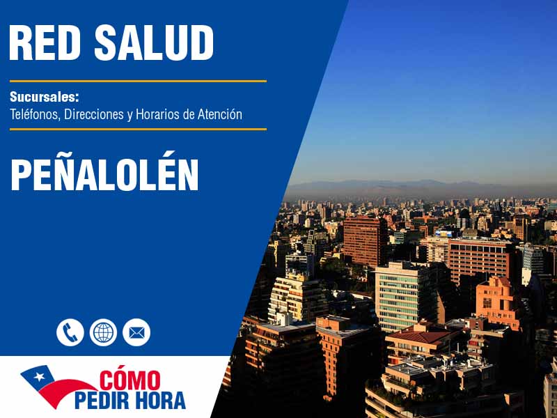 Sucursales de Red Salud en Peñalolén - Telfonos y Horarios