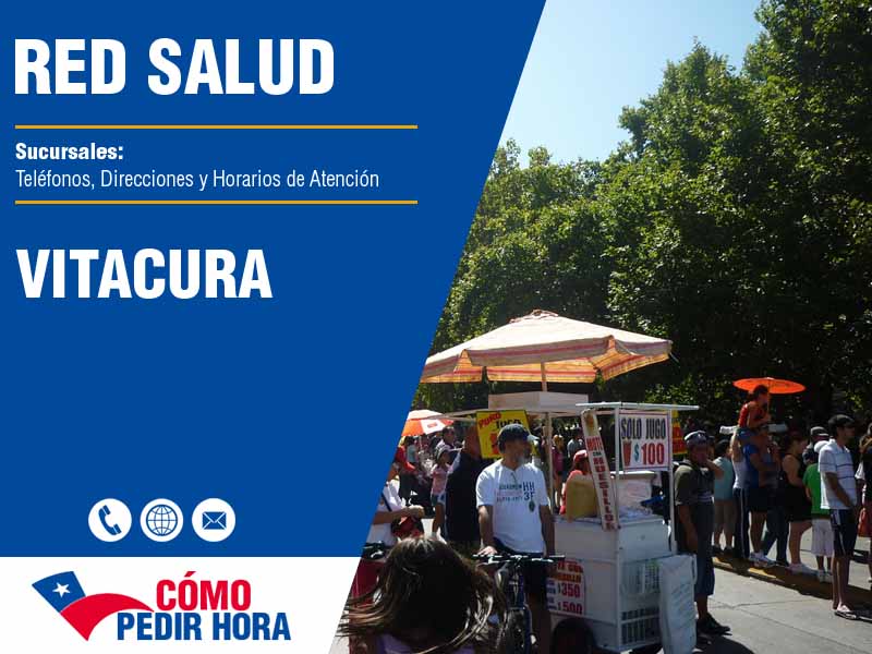 Sucursales de Red Salud en Vitacura - Telfonos y Horarios