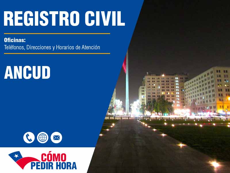 Oficinas del Registro Civil en Ancud - Telfonos y Horarios