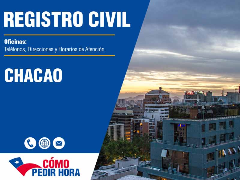 Oficinas del Registro Civil en Chacao - Telfonos y Horarios