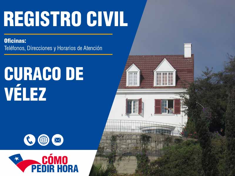 Oficinas del Registro Civil en Curaco de Vélez - Telfonos y Horarios