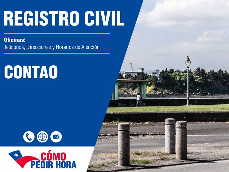 Oficinas del Registro Civil en Contao - Telfonos y Horarios