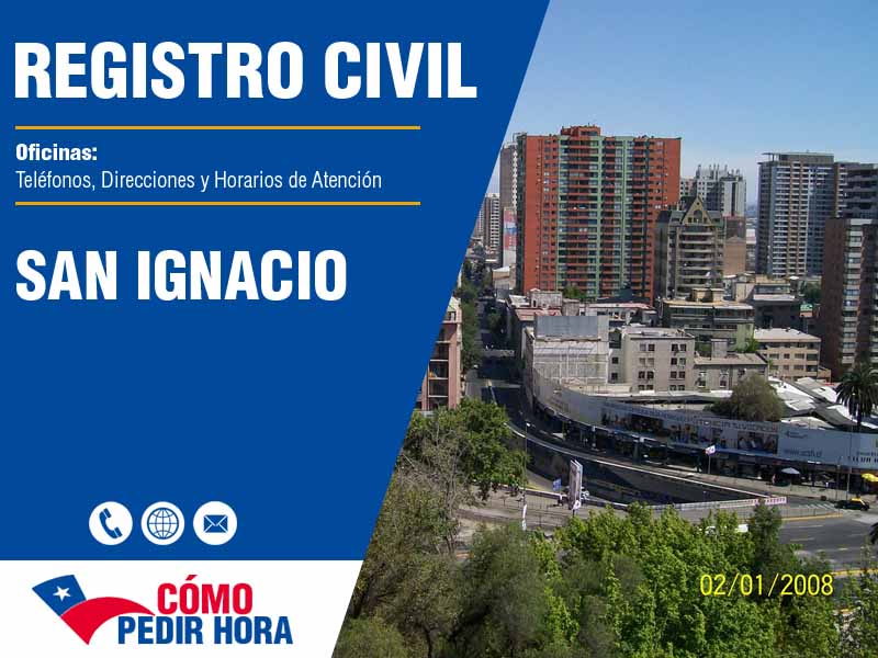 Oficinas del Registro Civil en San Ignacio - Telfonos y Horarios