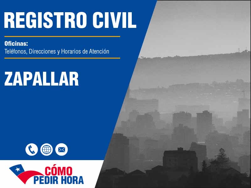 Oficinas del Registro Civil en Zapallar - Teléfonos y Horarios