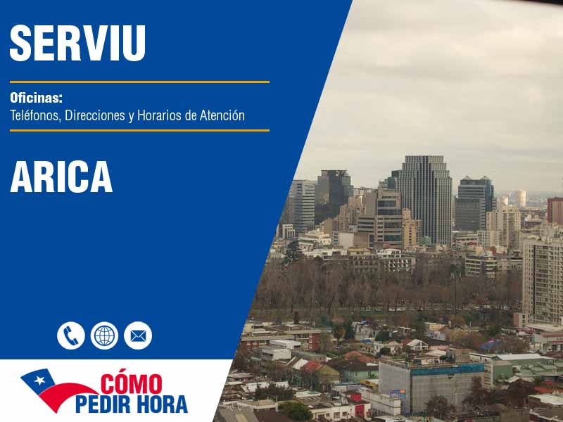 Oficinas Serviu en Arica - Telfonos y Horarios de Atencin