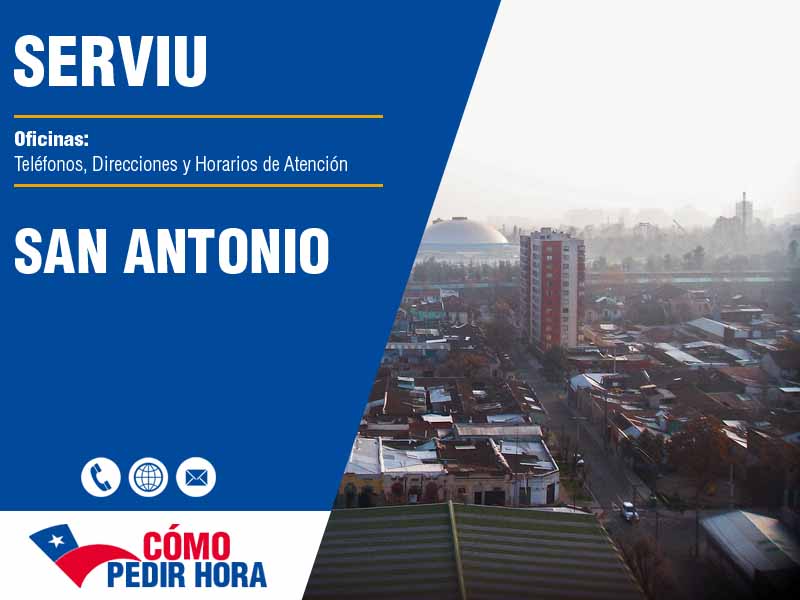 Oficinas Serviu en San Antonio - Telfonos y Horarios de Atencin