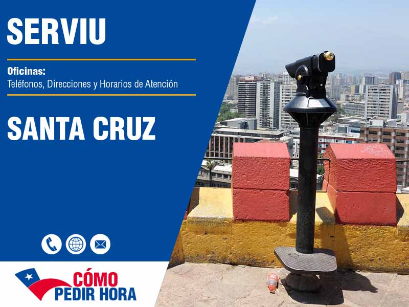 Oficinas Serviu en Santa Cruz - Telfonos y Horarios de Atencin