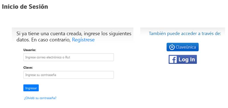 Identificación en el sistema de Minvu